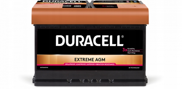 Акумулятор Duracell 12V 60Ah 640A AGM DE60