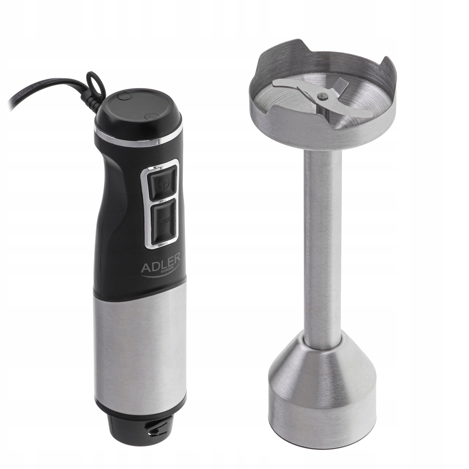 Blender Ręczny Adler AD 4628 Turbo Kruszenie Lodu 16000 obr/min