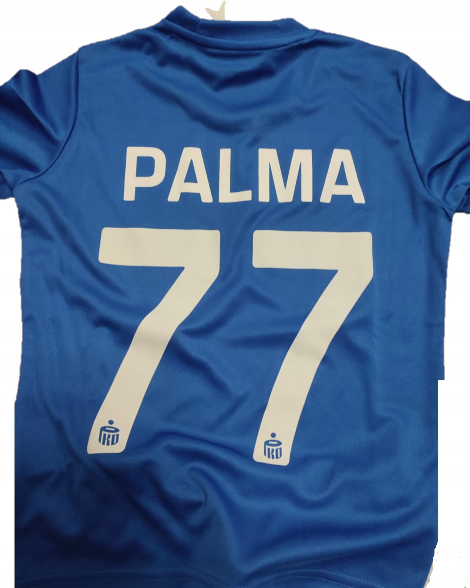 Komplet Sportowy Lech Poznań Z Nazwiskiem Piłkarza Palma Nr 77 146-158CM
