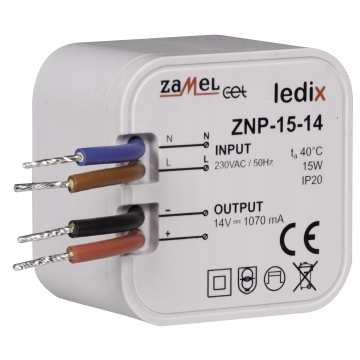 Napájací adaptér 14V DC 15W ZNP-15-14 LDX10