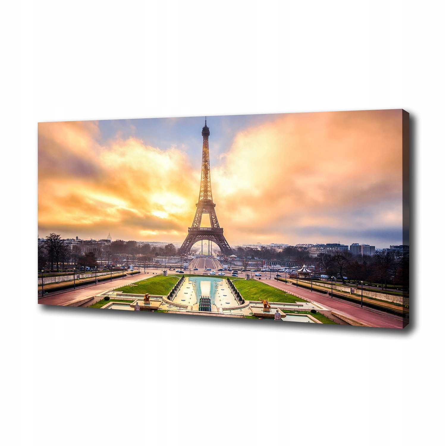 

Foto obraz na płótnie Wieża Eiffla Paryż 100x50 cm