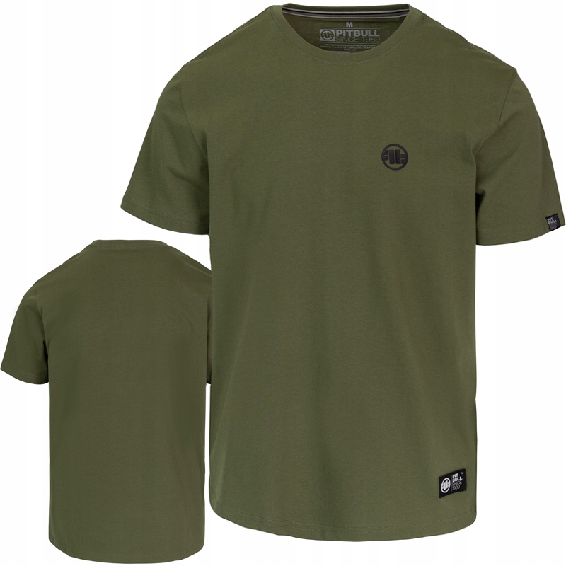 Pit Bull koszulka Small Logo olive od Ari roz XL