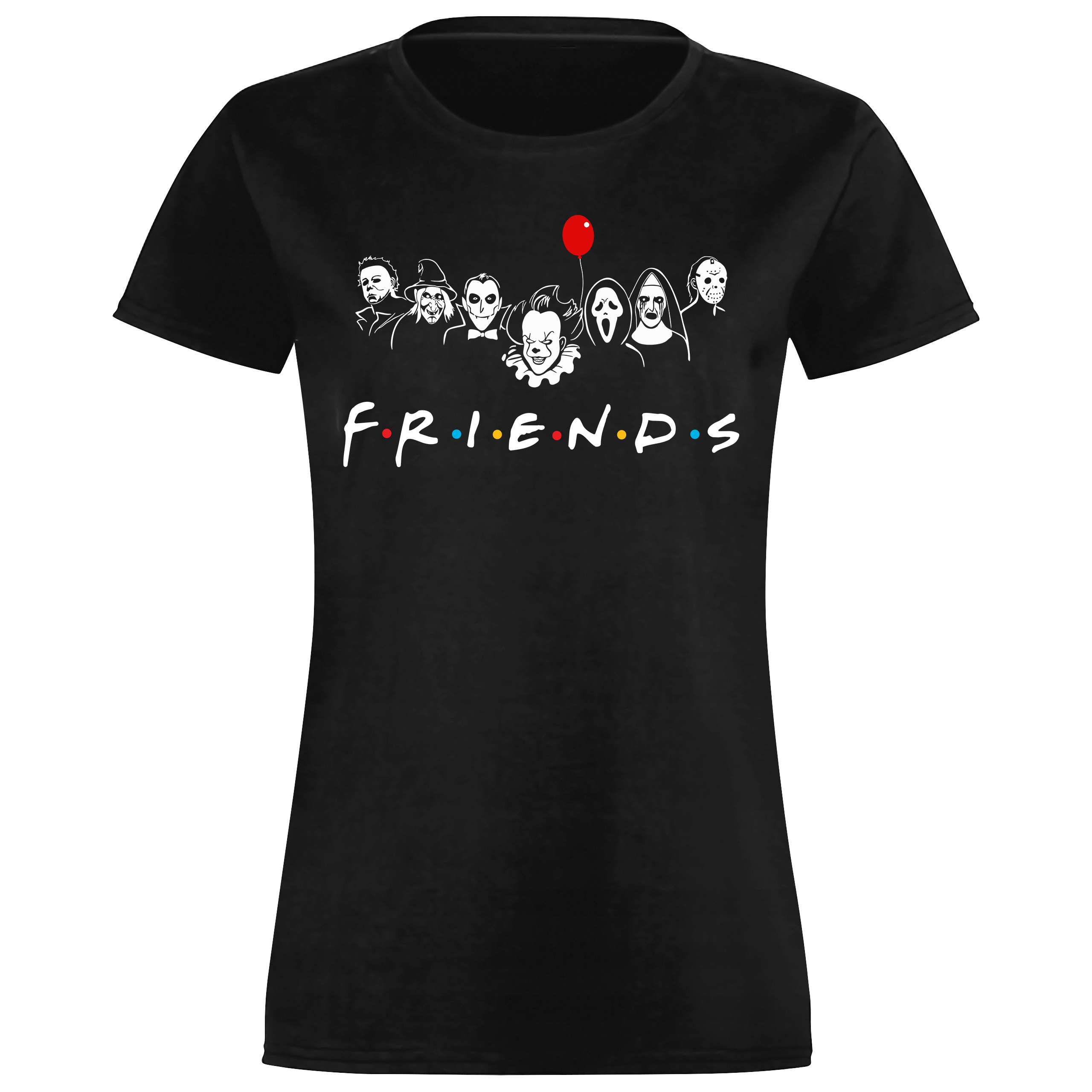 

Damska Koszulka T-shirt Horror Friends Roz L
