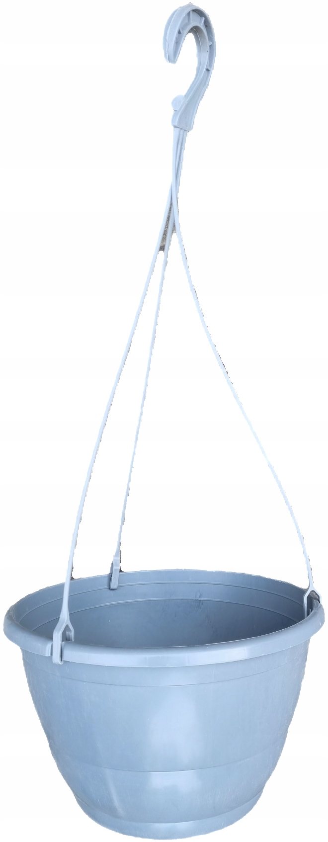 Doniczka wisząca Optima średnica 25 cm, opak 25 szt szare