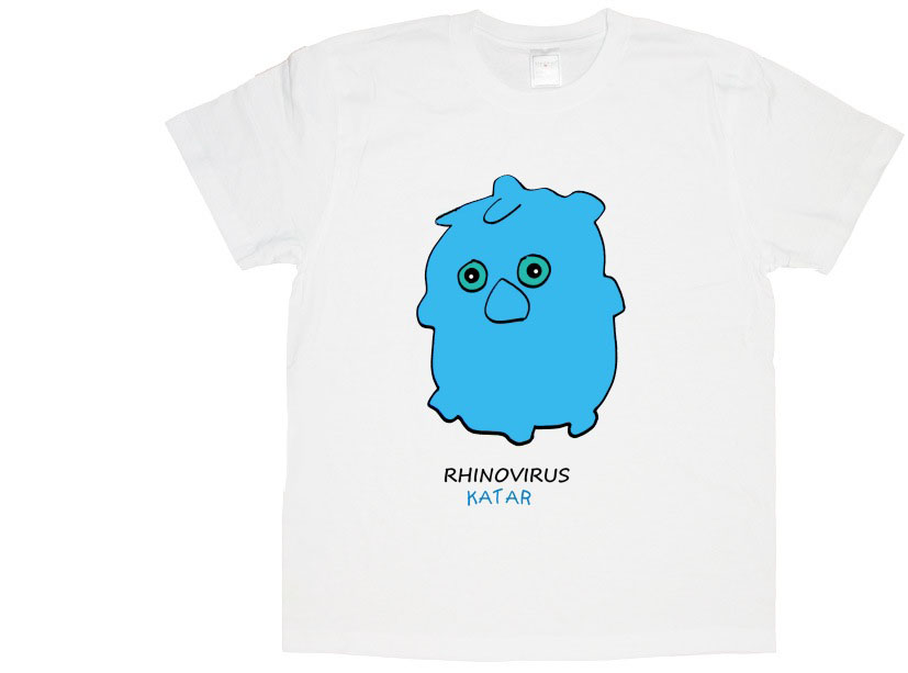 

Męska Koszulka Wirusy Mikroby Wzory Hit w3a