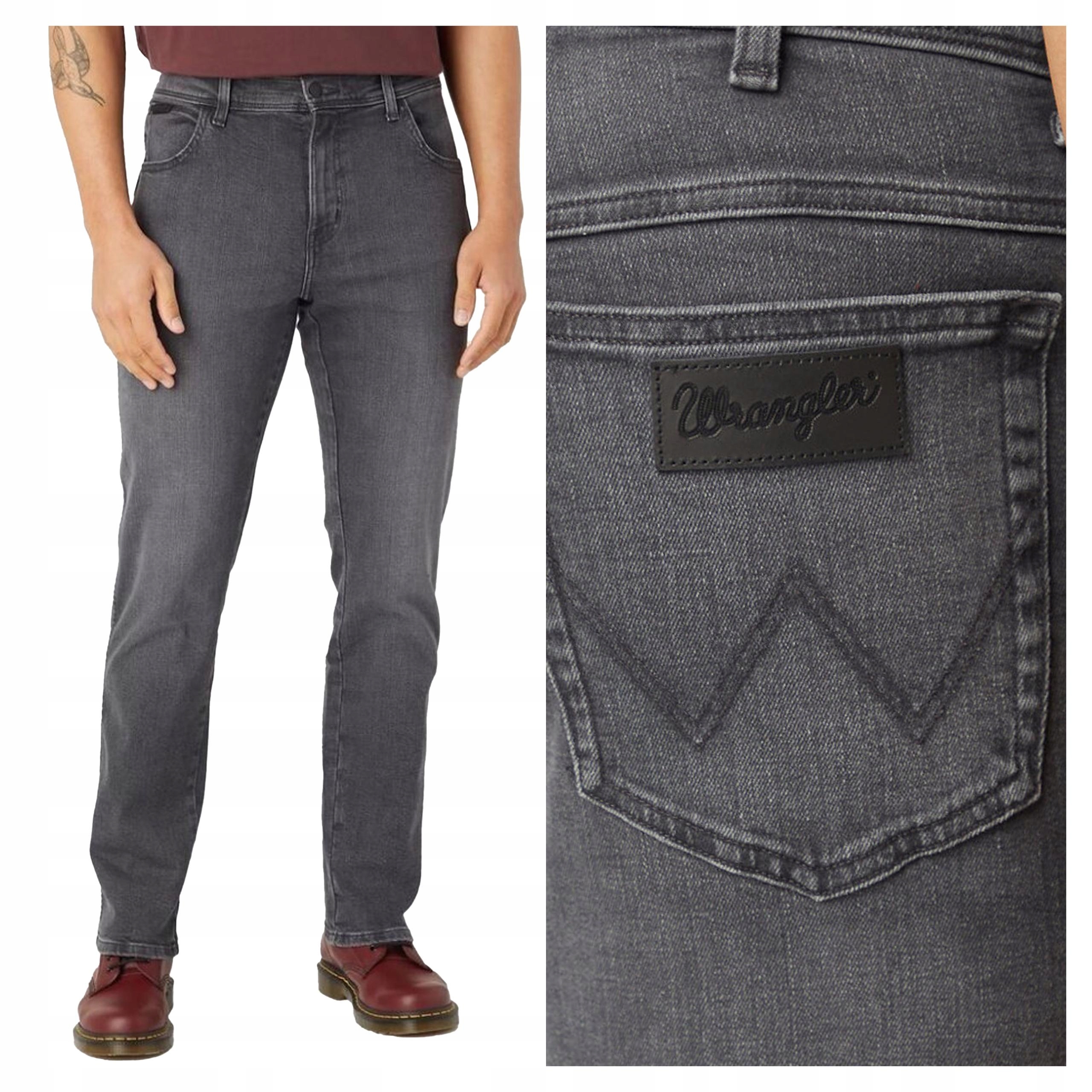 Pánské jednoduché džínové kalhoty Wrangler Texas 36/32