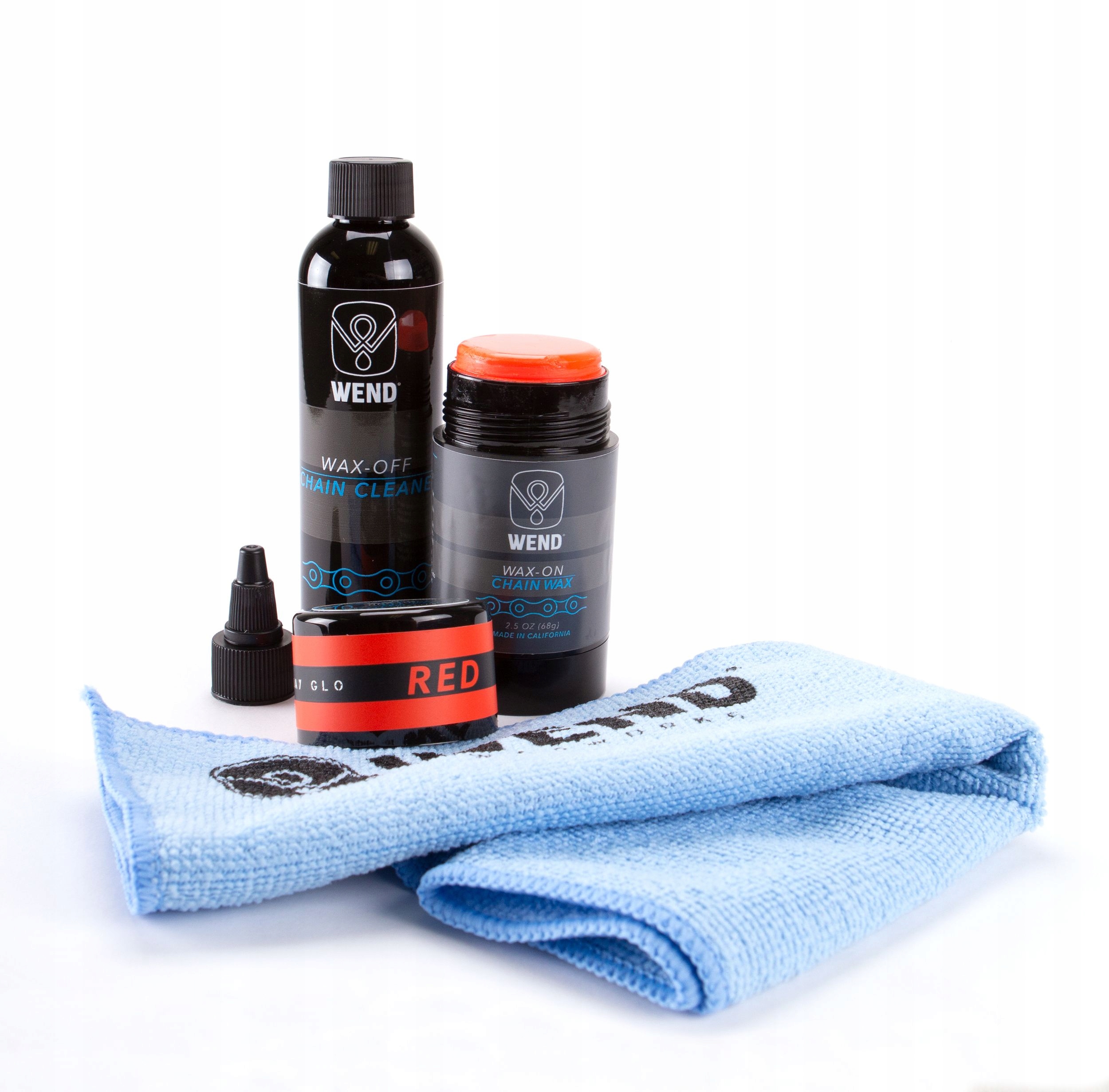 Wend Chain Wax Kit Red Zestaw Do Czyszczenia Smar