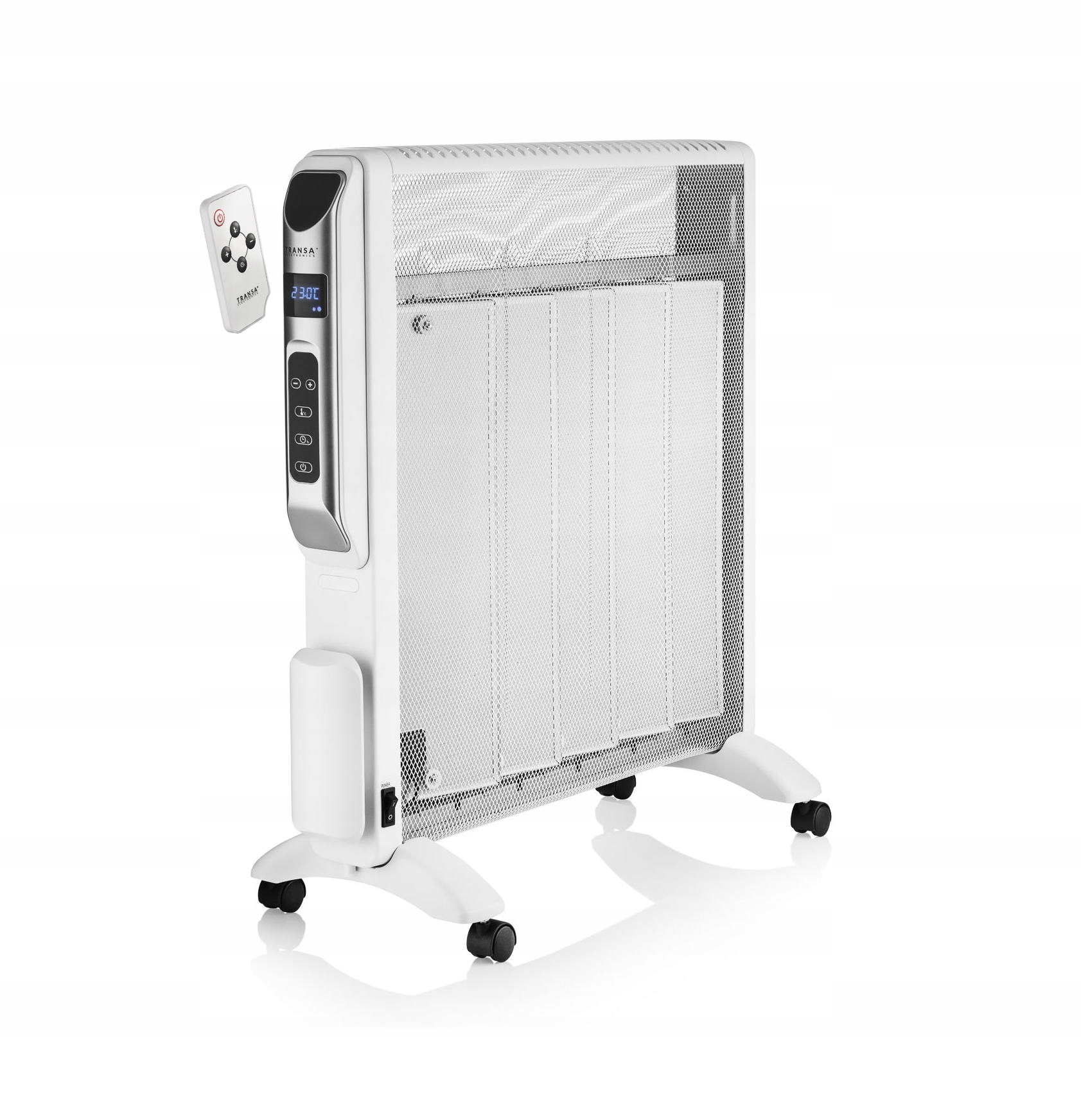 Электрообогреватель MICA 2500W INFRARED TRANSA Преобладающий цвет – белый