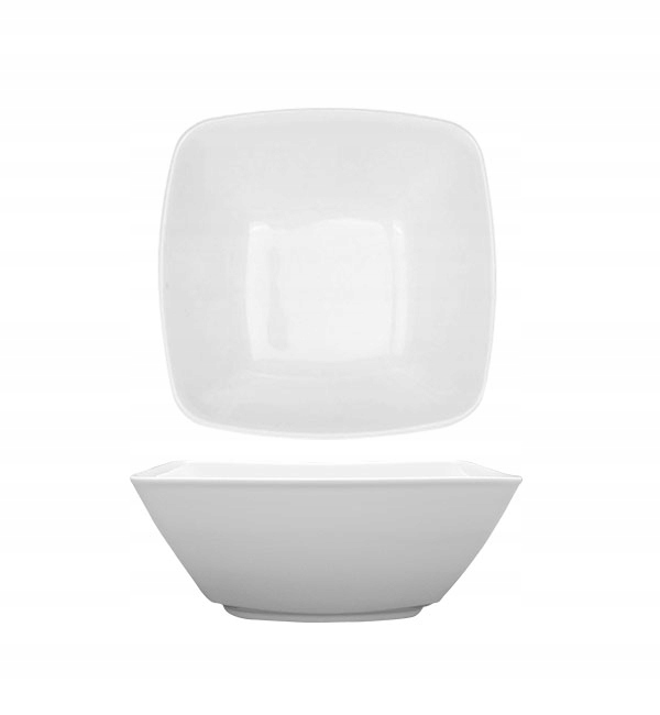 LUBIANA VICTORIA SALATERKA 18 CM 1 SZT LUZ BIAŁA PORCELANA KWADRAT