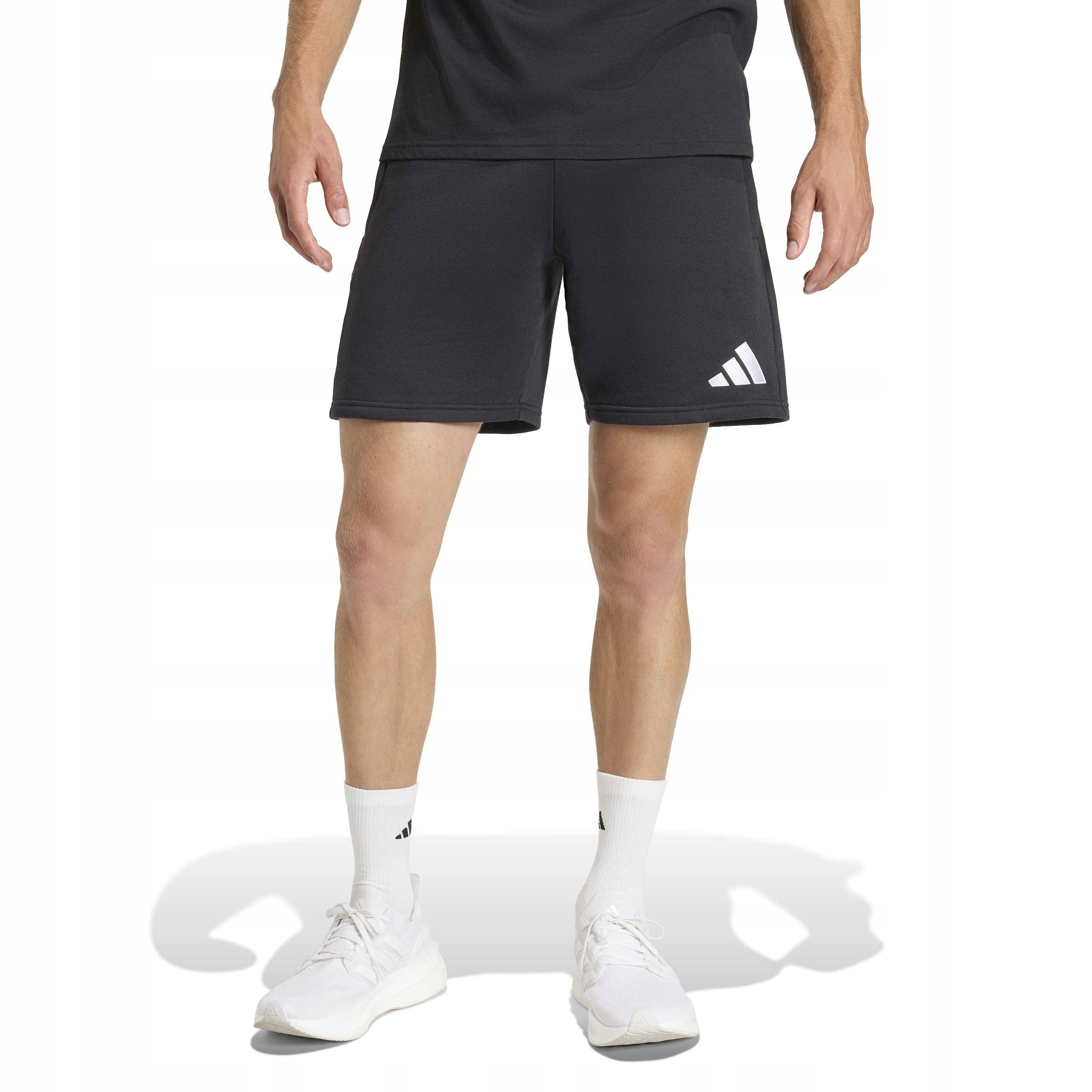 Adidas Męskie Spodenki Szorty Krótkie Bawełniane Kieszenie Na Zamek L