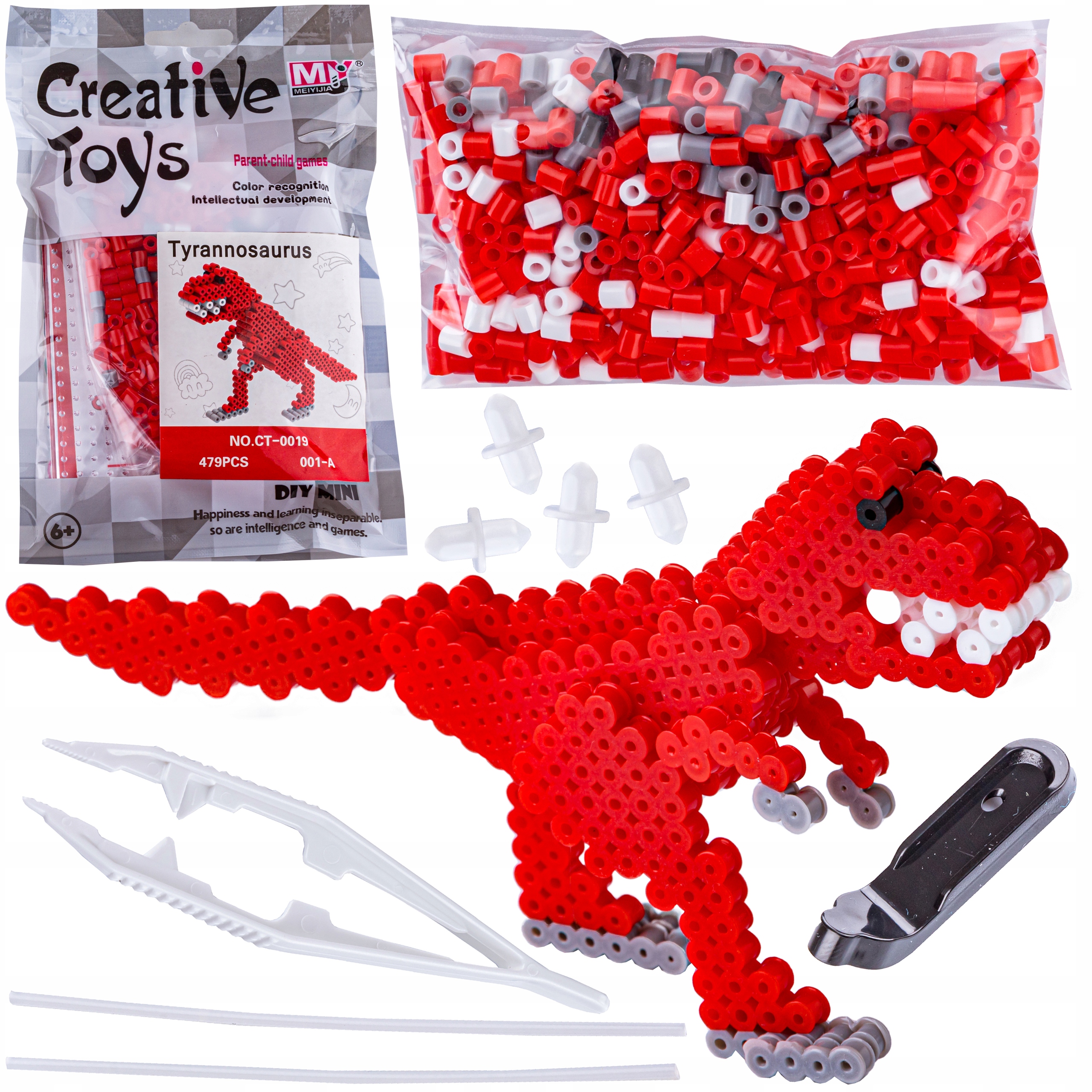 

Prasowanka Koraliki Do Prasowania Tyranozaur 3D