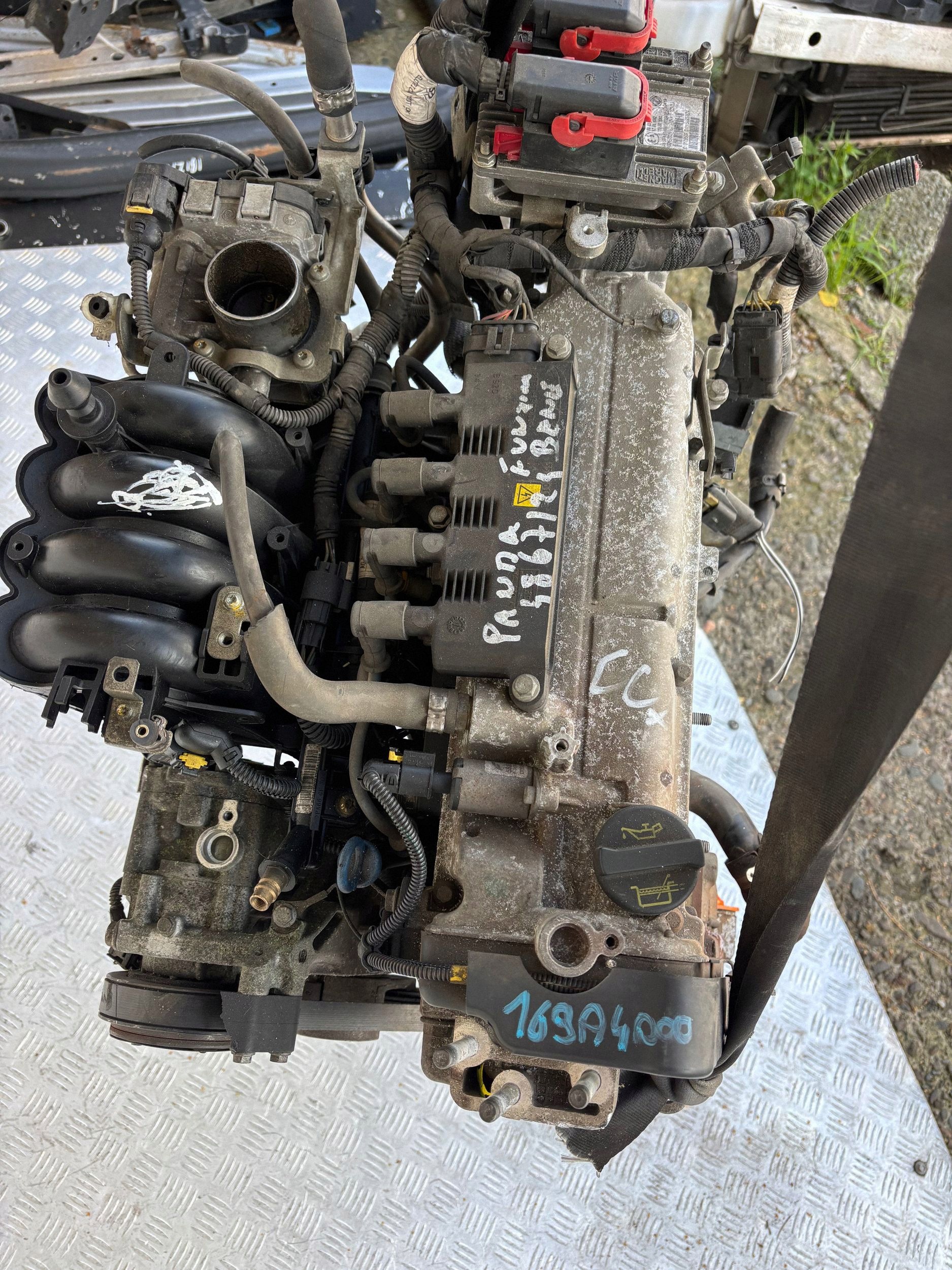 engine 169A4000 1.2 FIAT 500 FORD KA PANDA