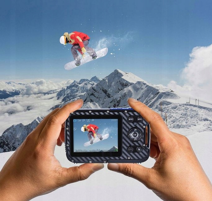 APARAT CYFROWY WODOODPORNY WYŚWIETLACZ LCD 21MP 8X ROLLEI SPORTSLINE 60 Marka Rollei