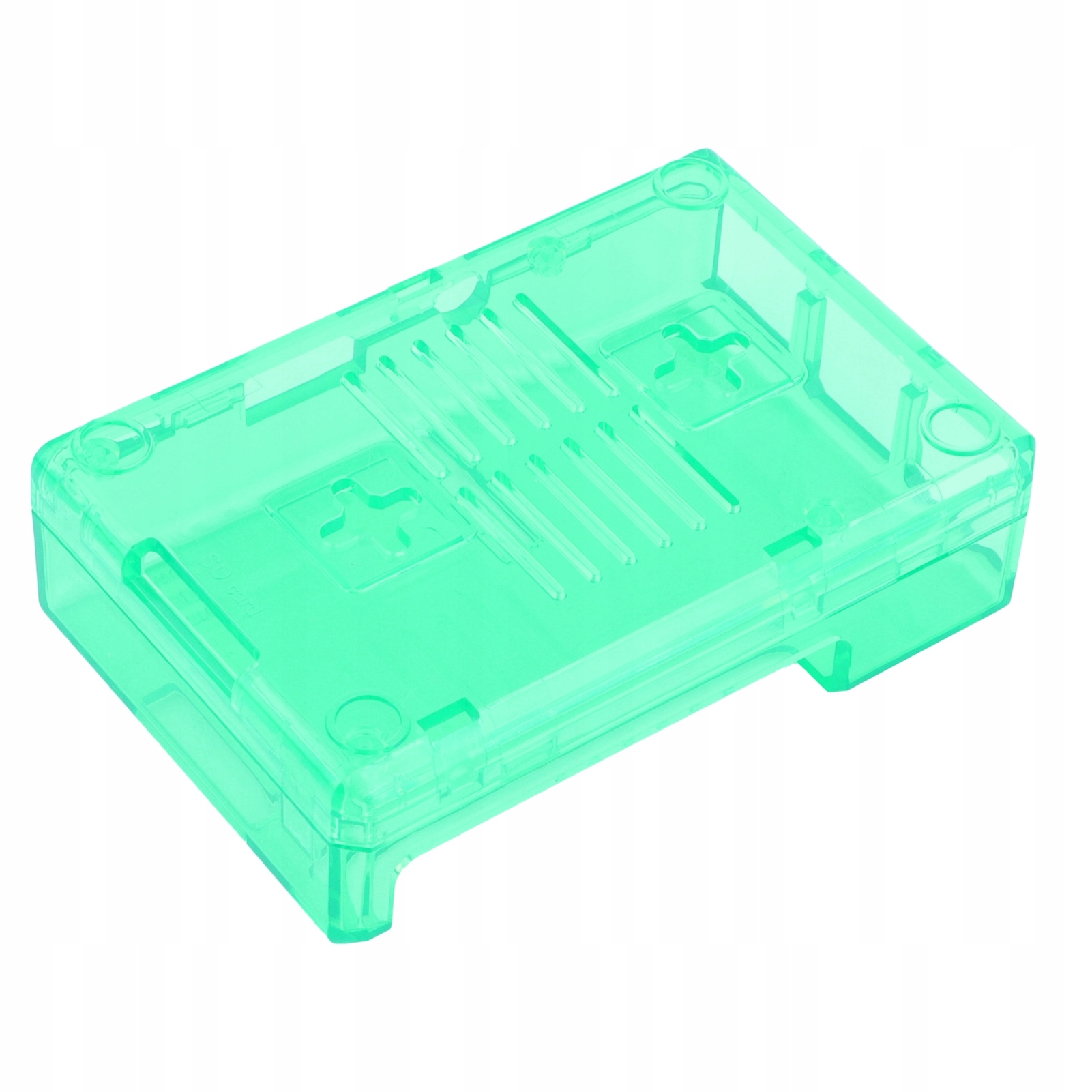 Zielona szroniona obudowa ochronna do Raspberry Pi 3B 3B+ ABS Shell