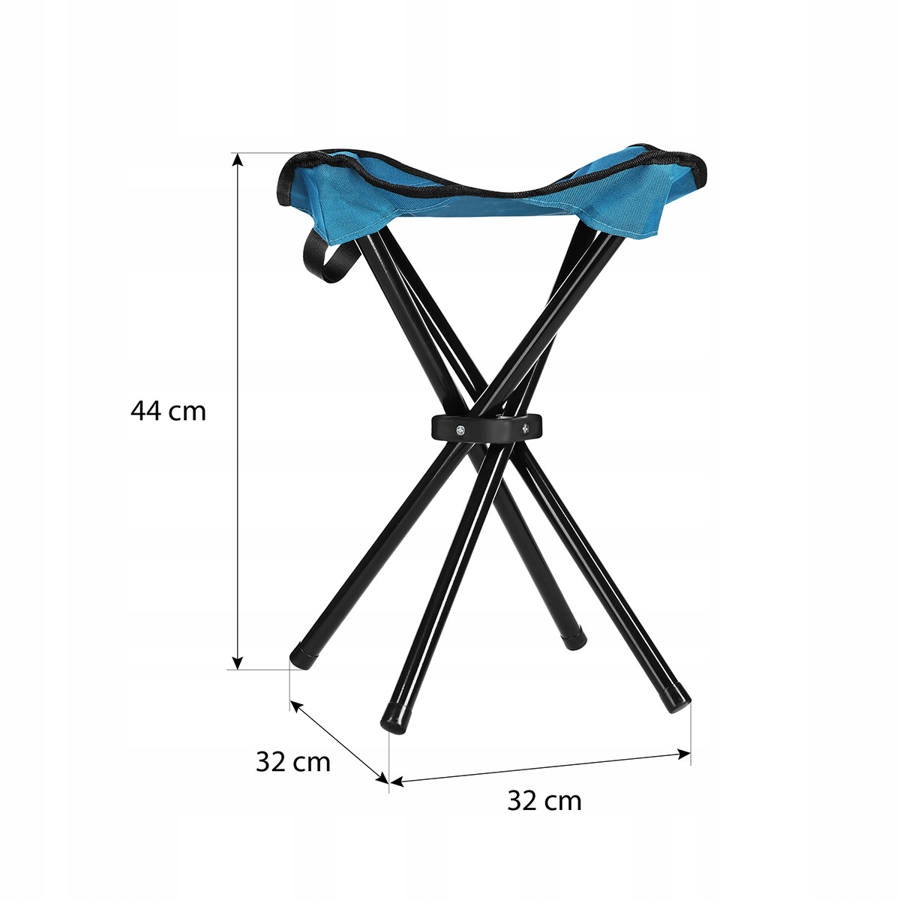 NILS Taboret Krzesełko Turystyczne Kempingowe Ogrodowe + Pokrowiec Marka Nils Camp