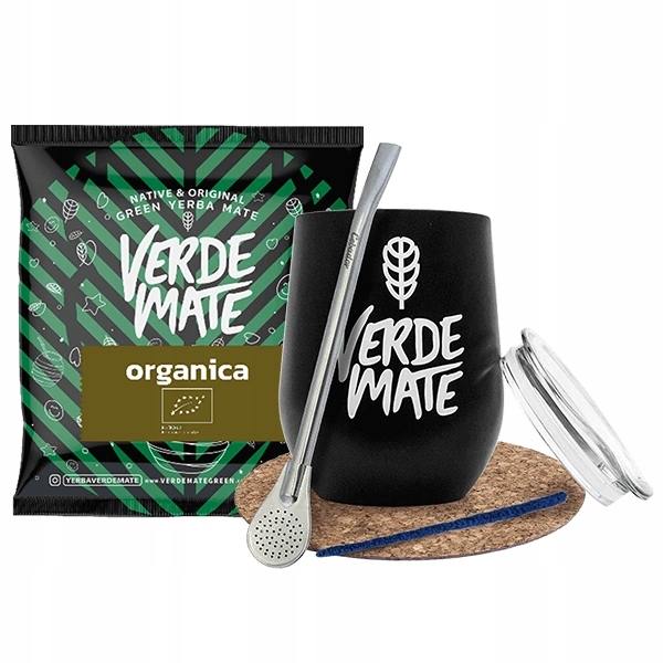 Levně Startovací sada Yerba Verde Mate Organica Matero TermoLid Bombilla 50 g