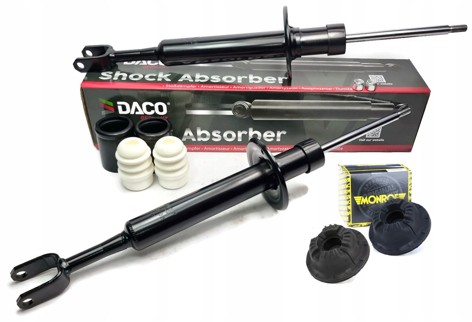 558301-PCS-MS - Амортизатори передні AUDI A4 B6 B7 пружинні подушки