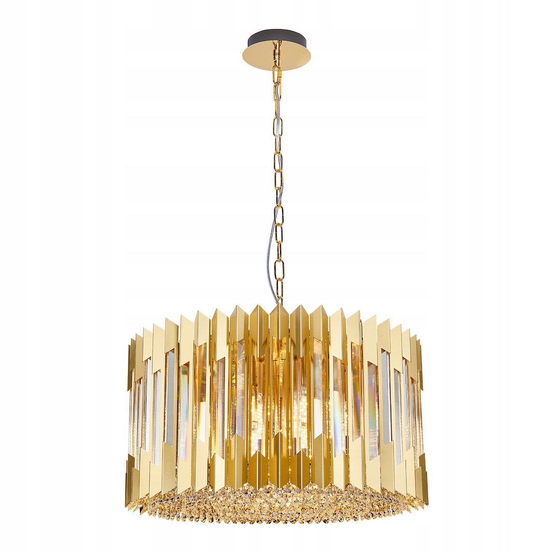 MiLAGRO Luster Ritz Gold 12Xe14 Lampa Osvetlenie interiéru Dizajn