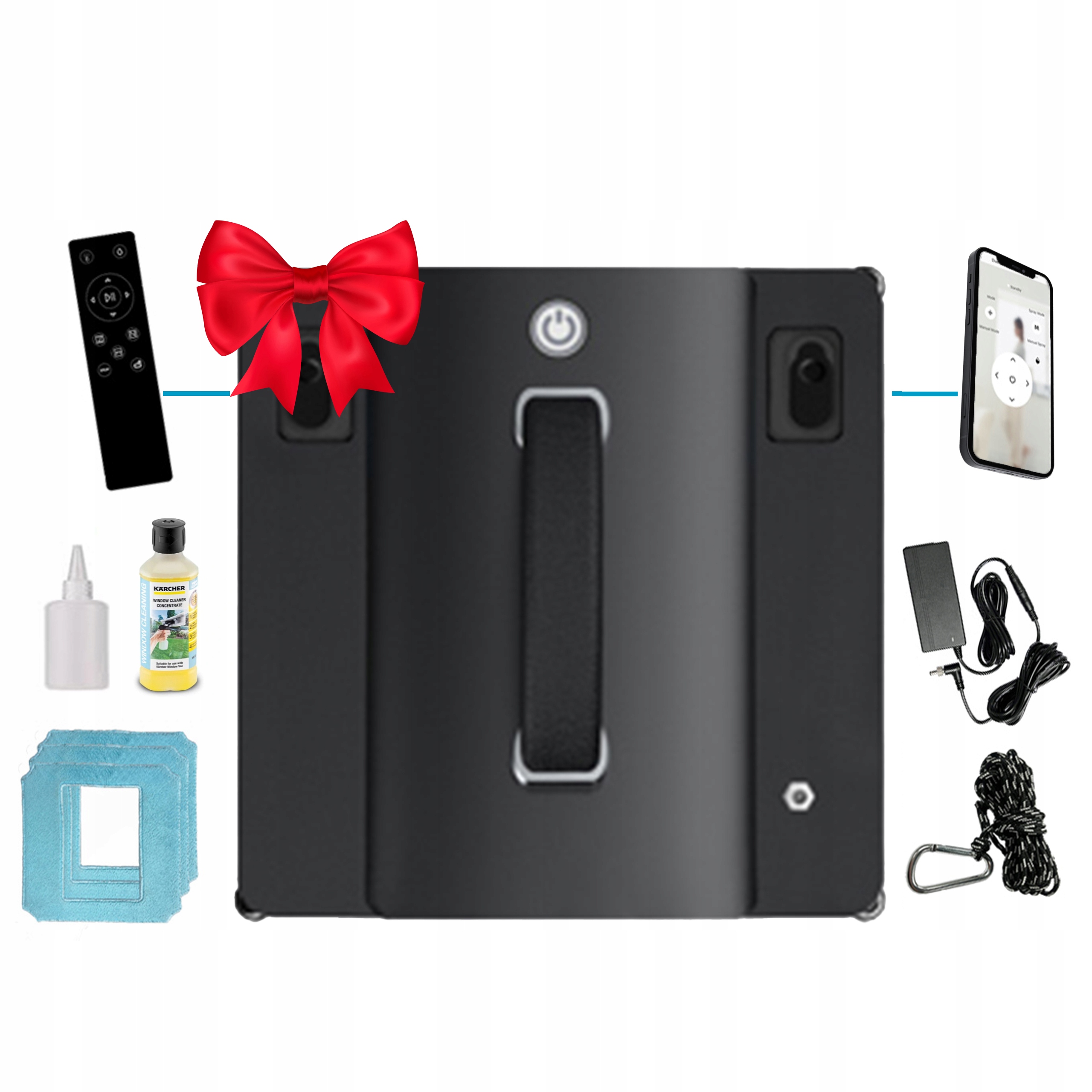 Robot Na Mytí Oken Čistič Skel Bewell Tekutina Karcher 500 ml Pilot Set