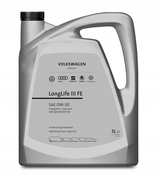 

Volkswagen LL III Fe 0W30 5L G052195M4 GS55545M4
