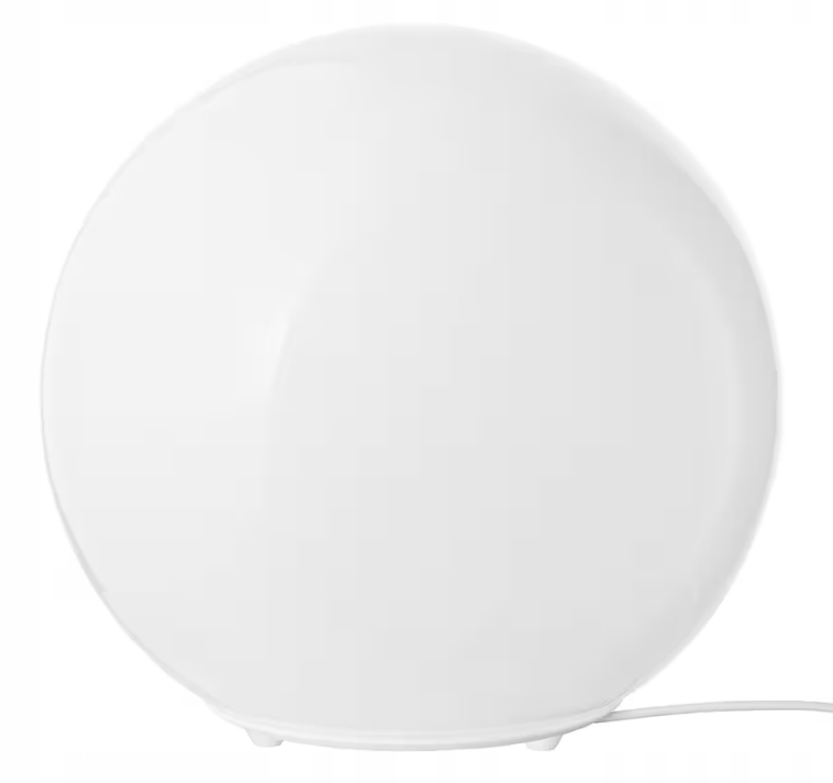 Ikea Fado Lampa stołowa biały 25 cm