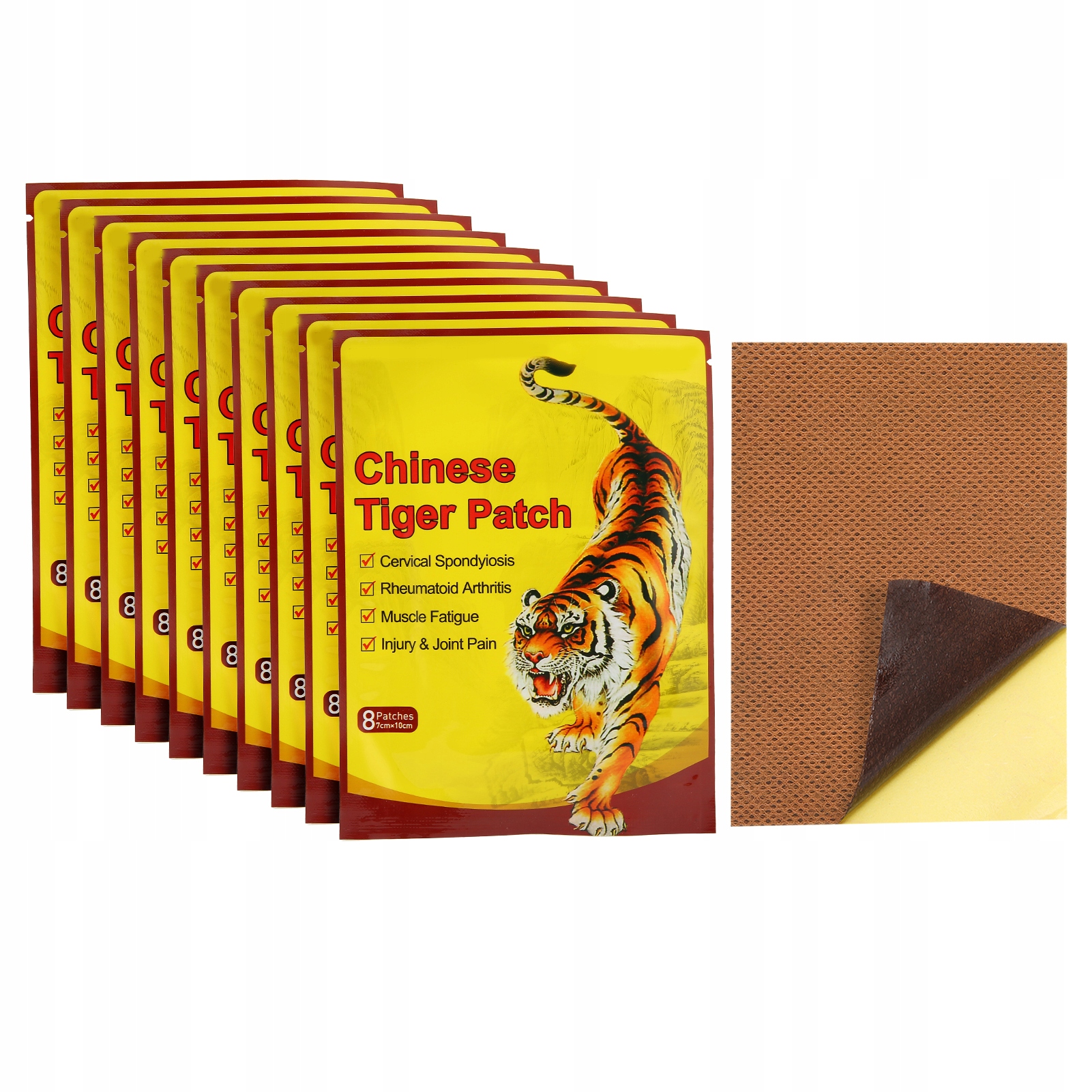 Náplasti proti bolesti Tiger 80 ks