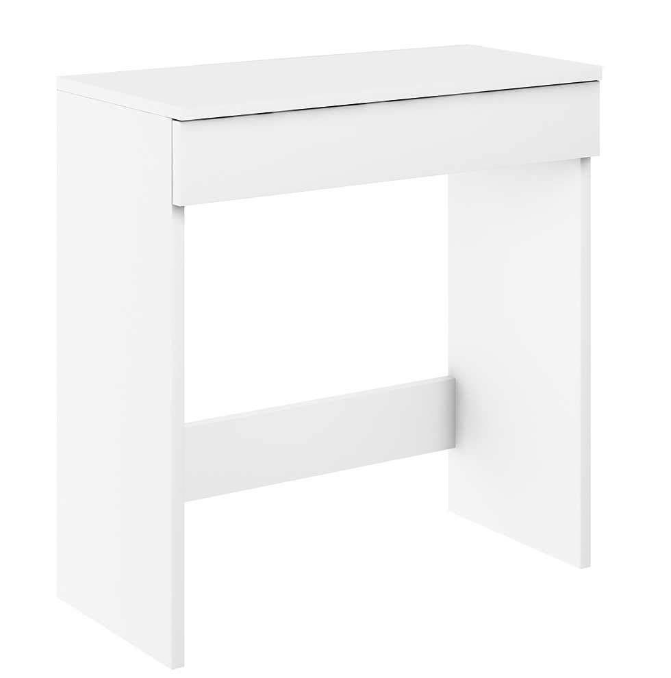 STOLIK KONSOLA 72CM SZUFLADA BIAŁY MAT PRODUCENT