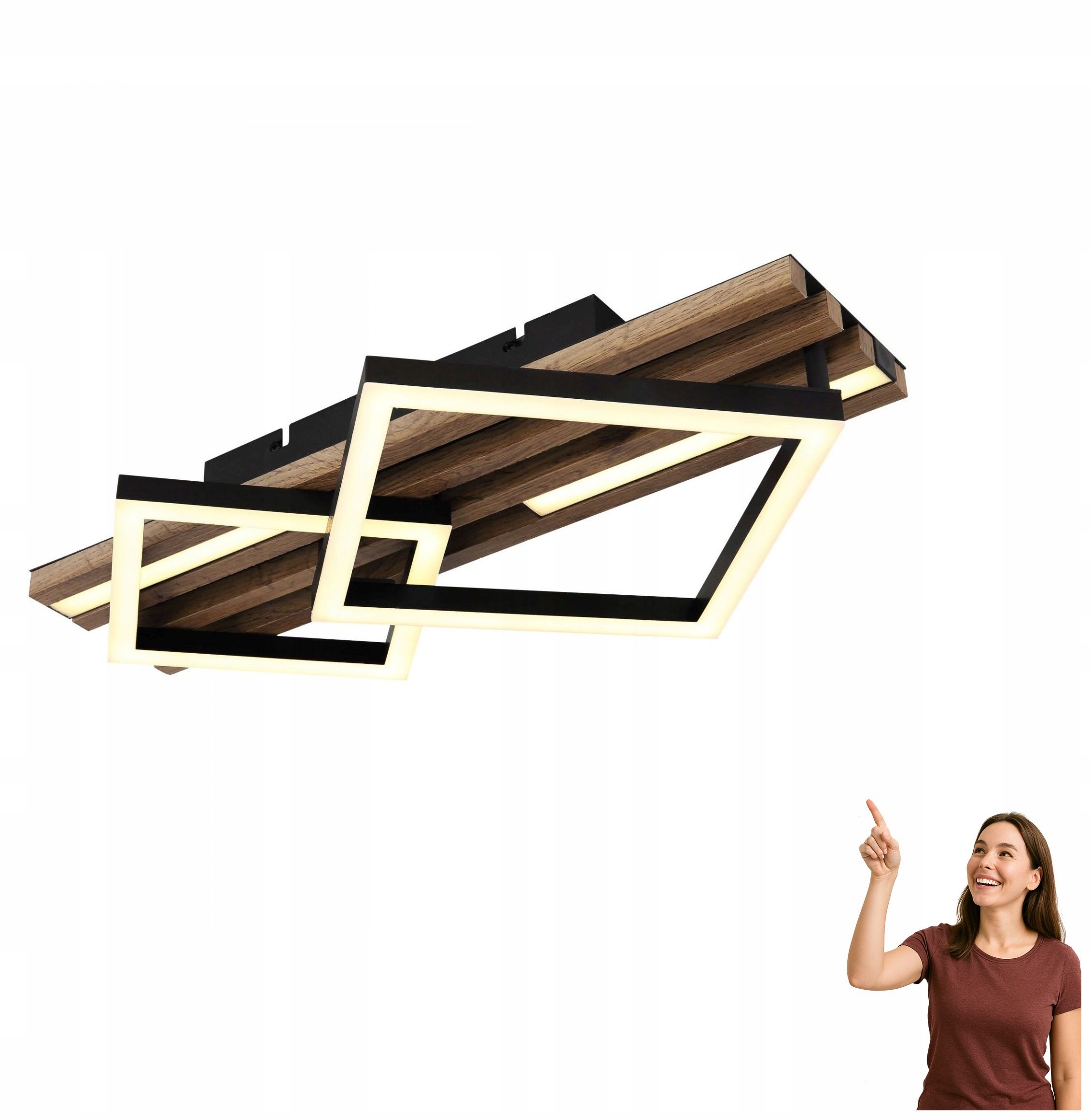 Led stropná lampa 25W Obrien 67344D1 Globo