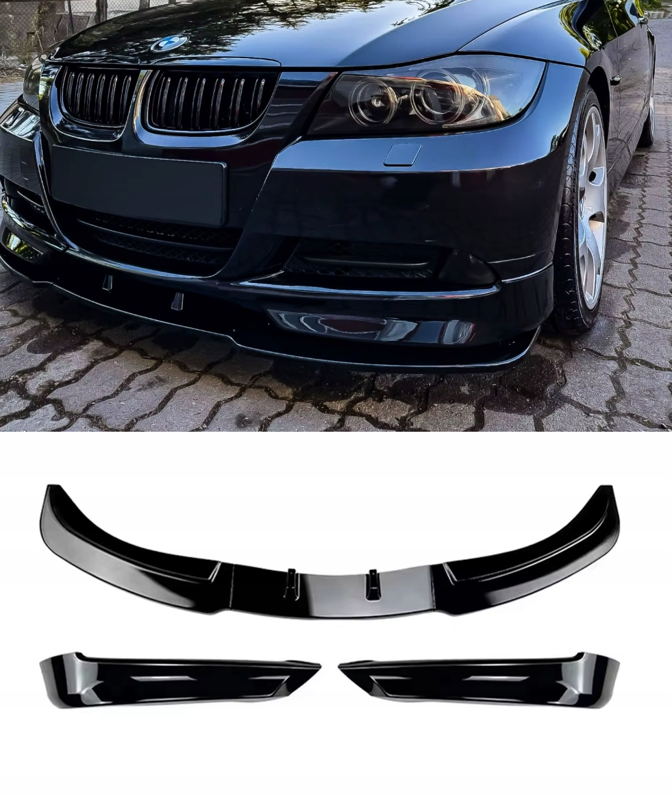 Bmw E90 E91 Predlift 05-08 Predstavec Nárazníka Štandard Obyčajný Predný Čierny
