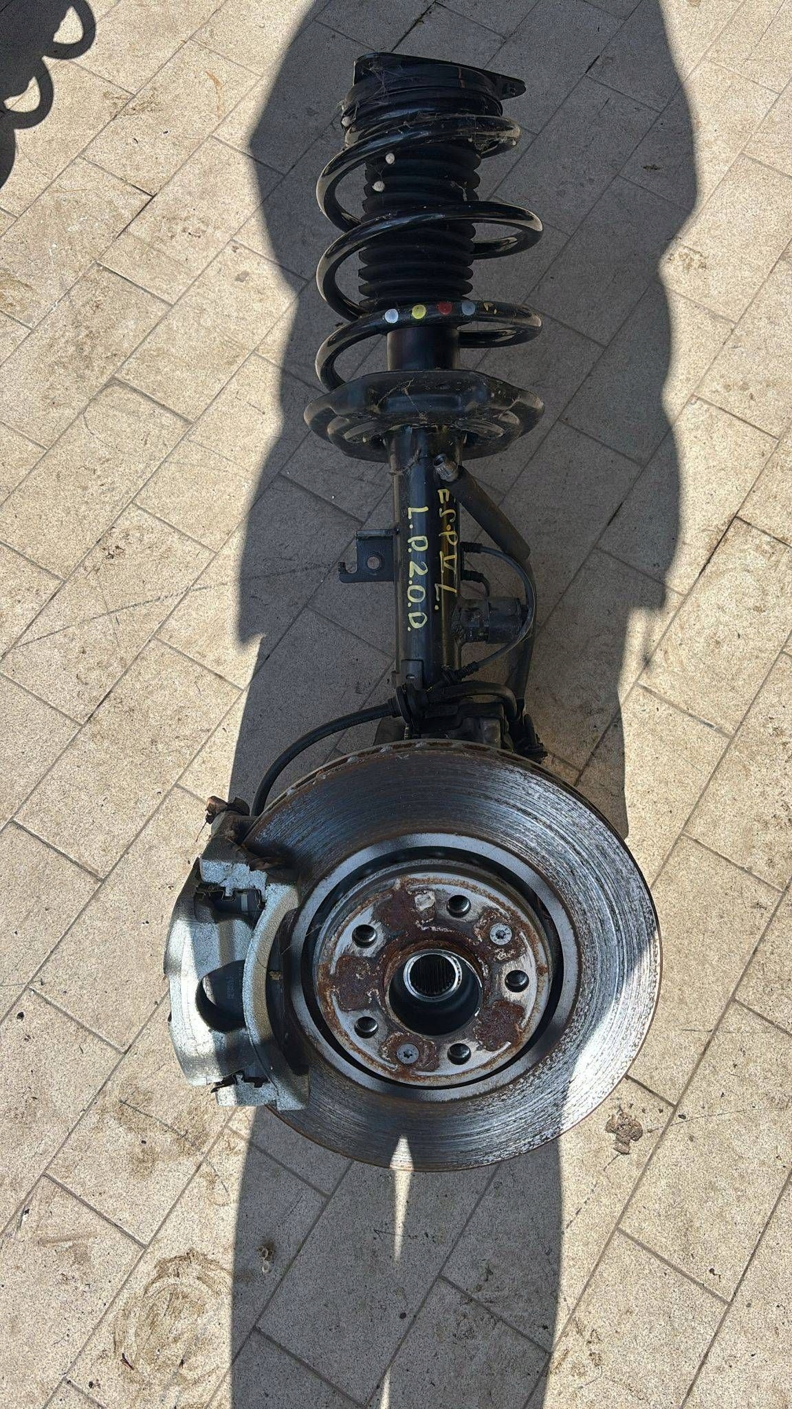 swing front front side left Renault Espace V (RFC) 543026207R