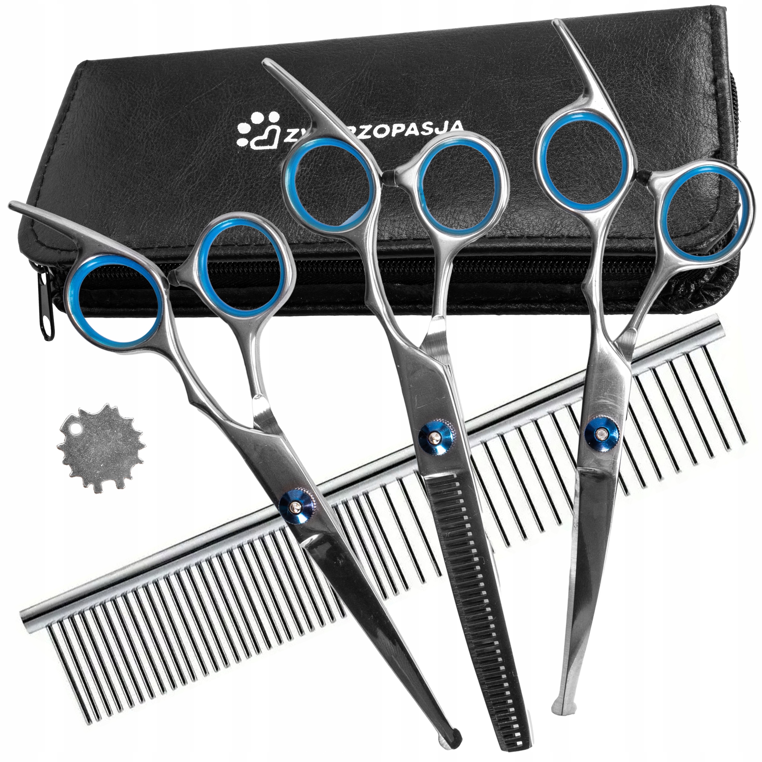 Sada Nůžek Na Stříhání Psa Kočky Degustace Groomerská Péče