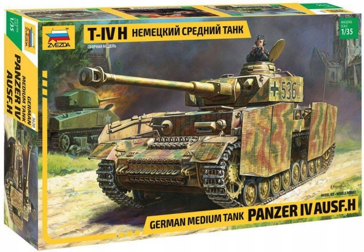 Panzer IV Ausf. H Zvezda 3620 1:35