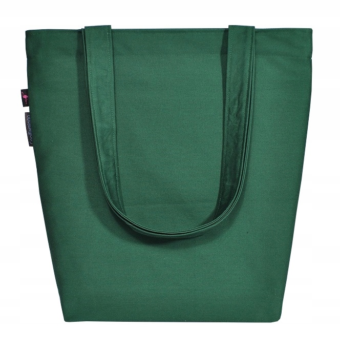 TORBA TOREBKA SHOPPER GREEN ZAPINANA NA ZAMEK COOLFLAMINGO