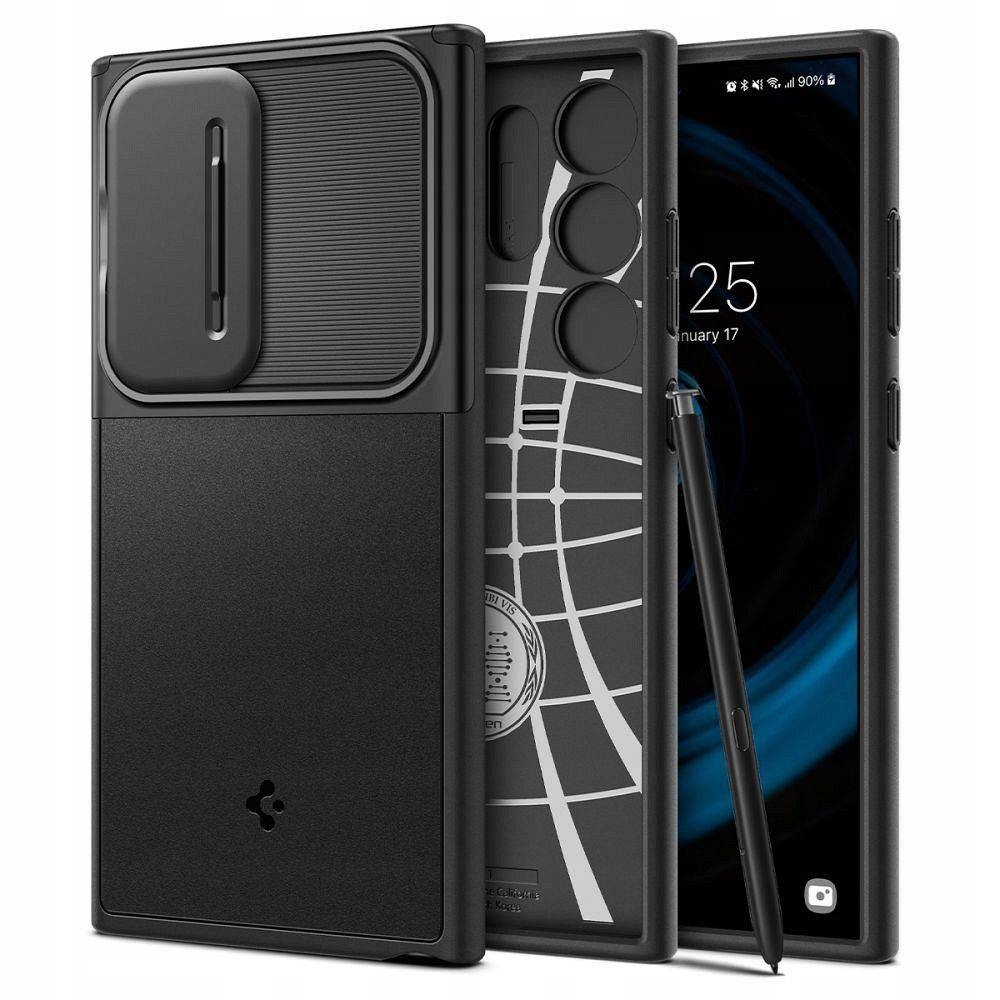 Etui Spigen Optik Armor Do Samsung S24 Ultra Black