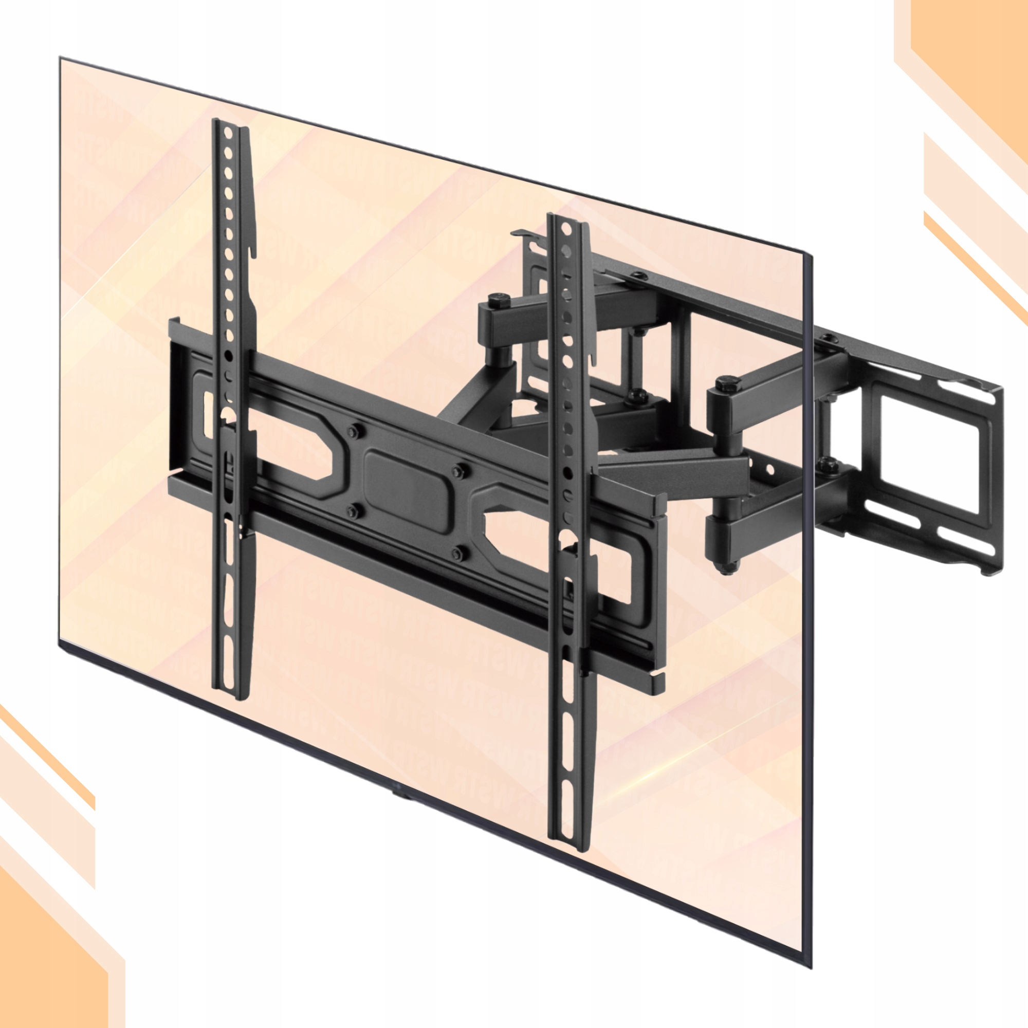 Držák Televizoru Věšák Tv 32-70'' Otočný Extra Silný 40kg Pevný