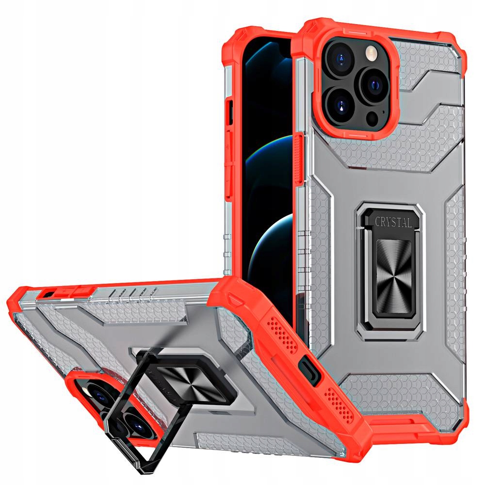 Crystal Ring Case pancerne hybrydowe etui do iPhone 12 Pro Max