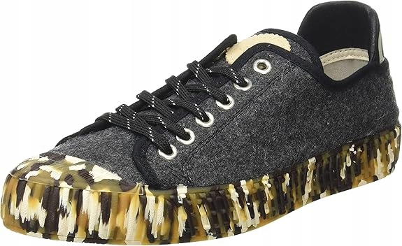 Duuo Pánské Šedé Tenisky S Vícebarevnou Podrážkou 44 J3H