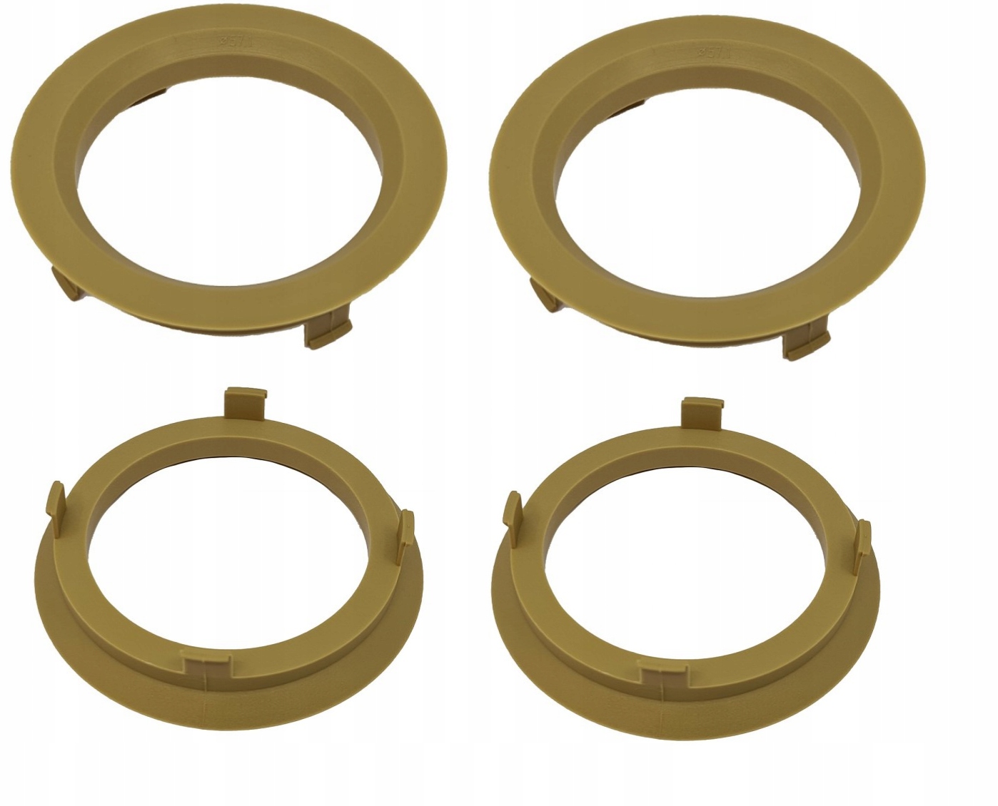 Centrovacie krúžky pre hliníkové disky 70,1x57,1 Aez Dotz Enzo Dezent