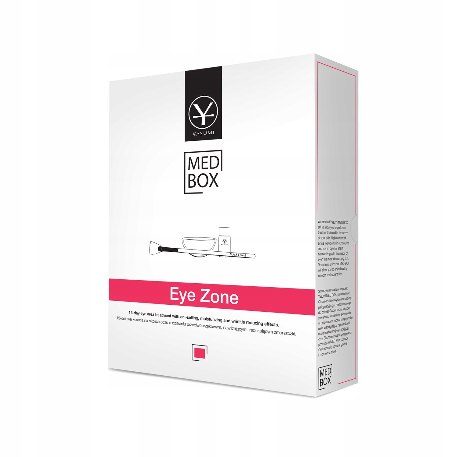 Yasumi Eye Zone- zestaw ampułek nawilżających 5 x 3 ml