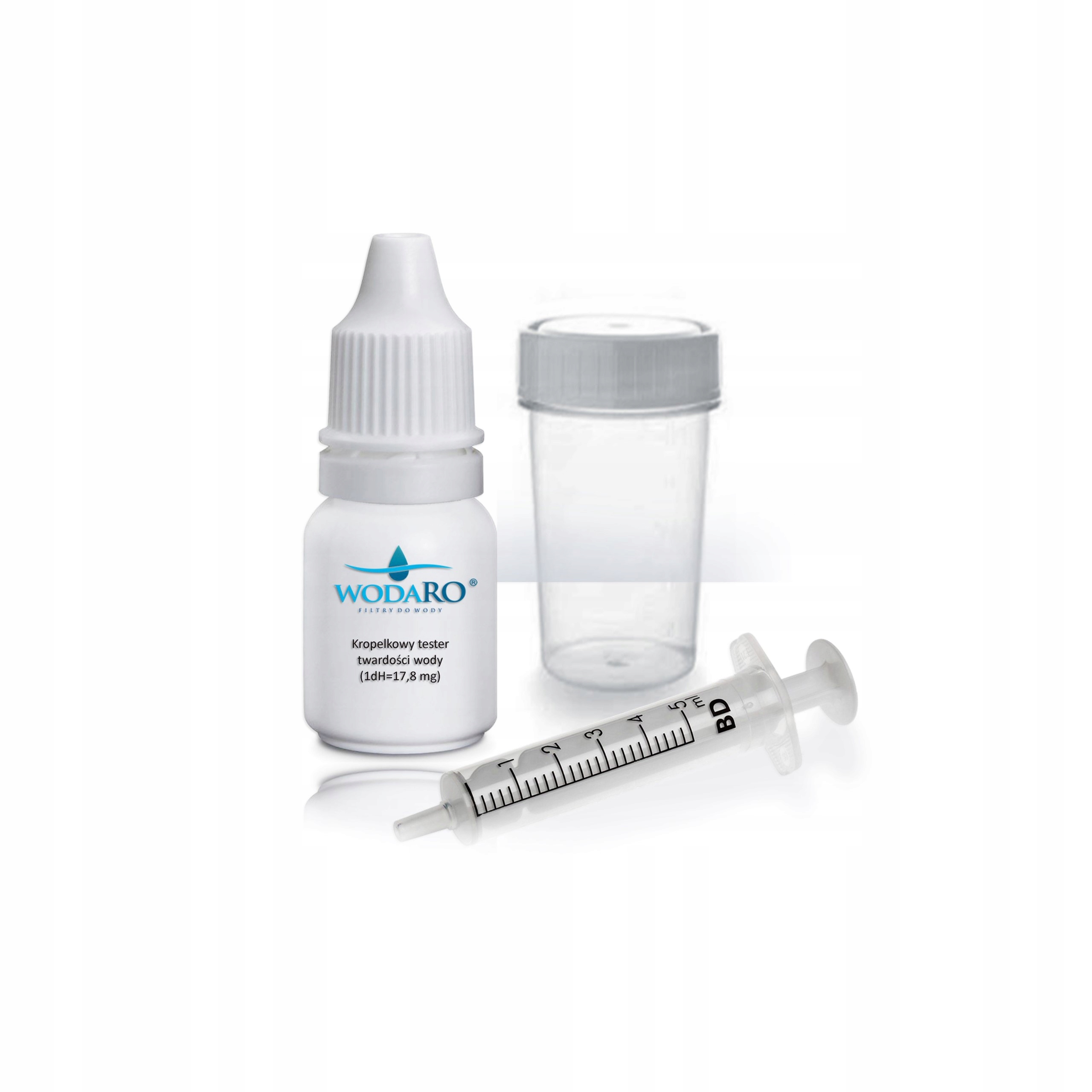 

Kropelkowy tester test twardości wody dH WodaRO