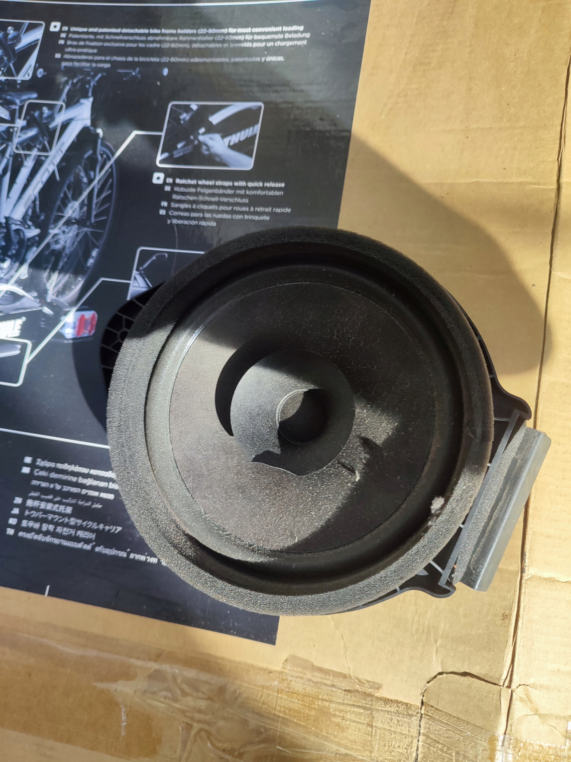 speaker door left rear part left rear OPEL ASTRA J