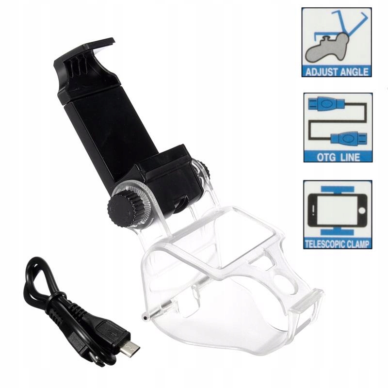 UCHWYT TELEFONU SMART CLIP GAMEKLIP do PADA PS4 Pochodzenie oryginał