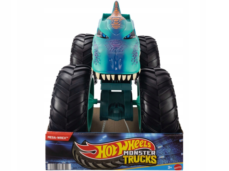 Samochód Hot Wheels Monster Trucks Kolosalny Mega Wrex JJN47