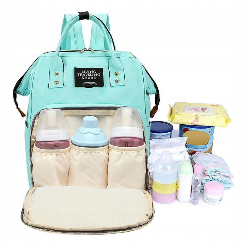 TORBA DO WÓZKA PLECAK ORGANIZER DLA MAMY TATY 3w1 Marka bez marki