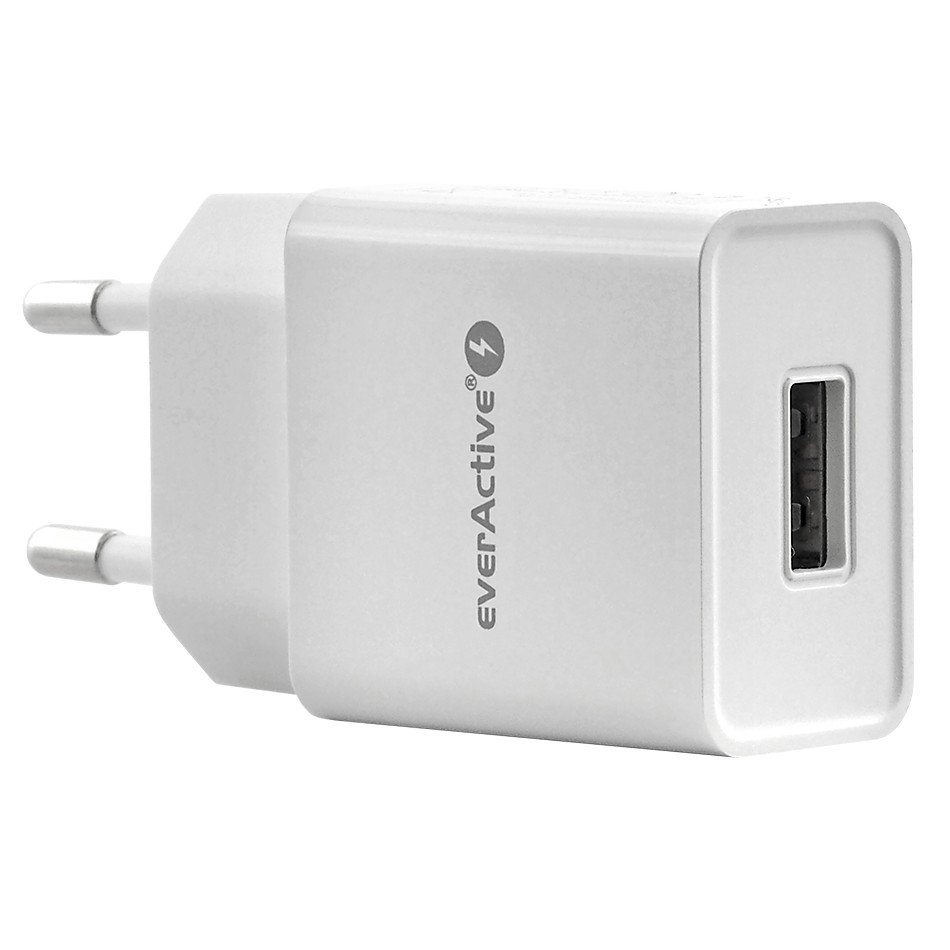 

Ładowarka Sieciowa Everactive 1XUSB 5V/2.4A 12W