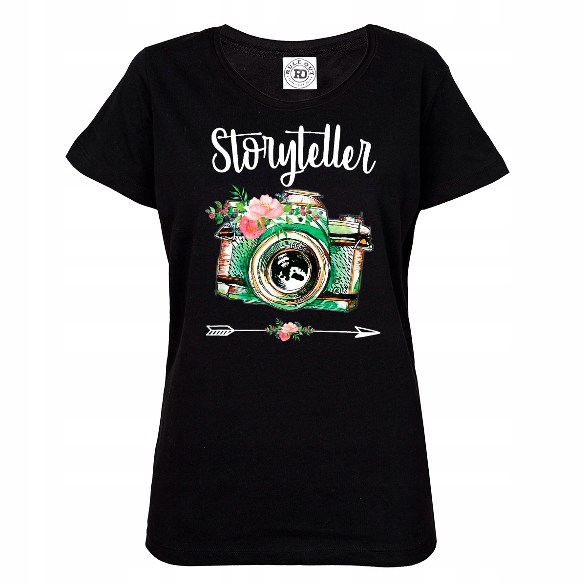 

Damska Koszulka Dla Fotografa Aparat Fotograf