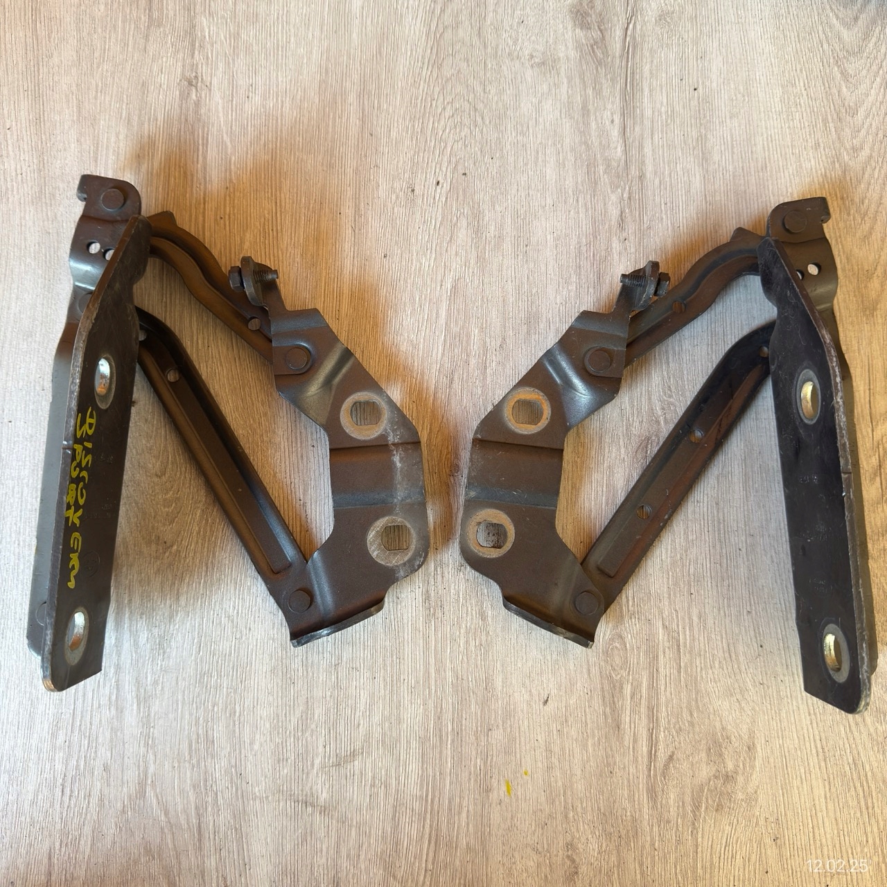 hinge bonnet hinges left right KOMPLET LAND ROVER DISCOVERY SPORT