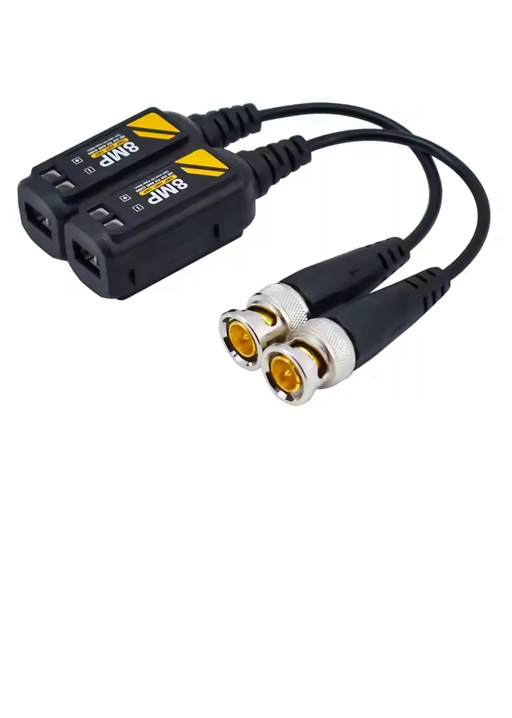 TRANSFORMATOR VIDEO AHD, HD-CVI, HD-TVI, CVBS PAL MAX 8 MPX