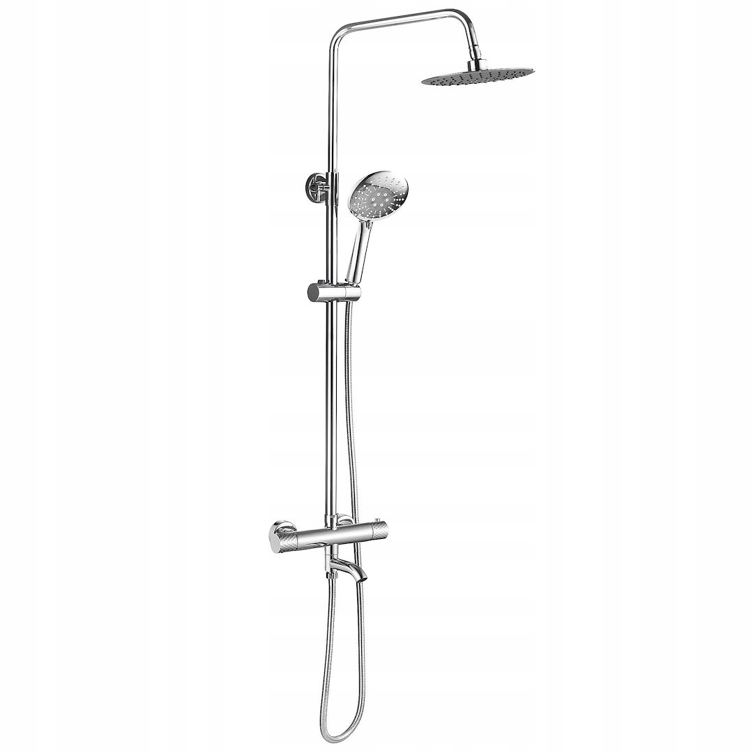 Sprchová A Vaňová Súprava Lungo Diamond Chróm Term Rea