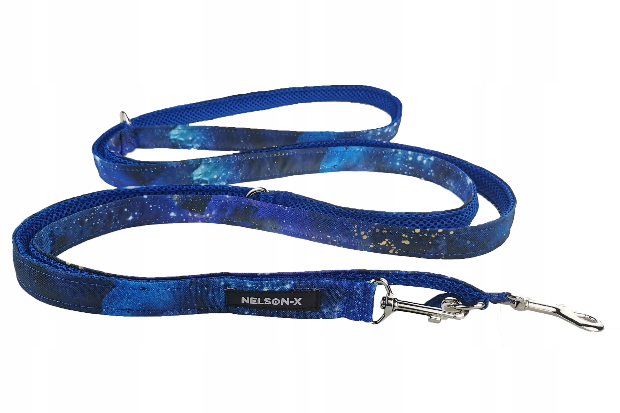 Levně Vodítko Pro Psa Barevná Přepínací Nelson-x 2 m/1,5 cm Mini Polský Výrobce